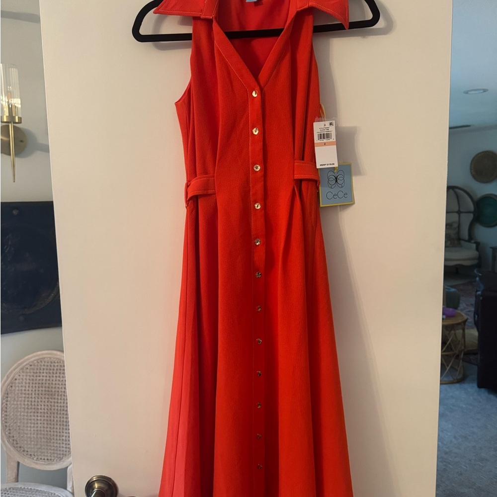 CeCe Women's Vibrant Maxi Dress